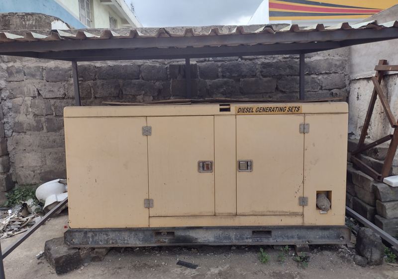Diesel standby generator installed at a hotel in Nakuru, Kenya