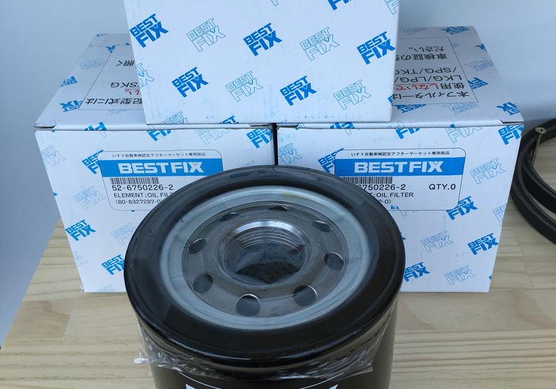 Generator oil filters and spare parts